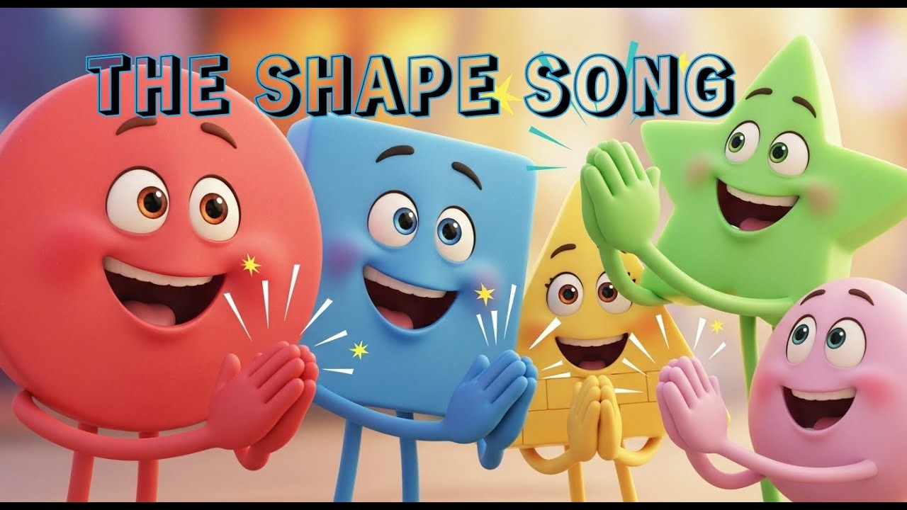 The Shape Song | Super Simple Way to Learn About The Shapes In Our World | Shapes Are All Around