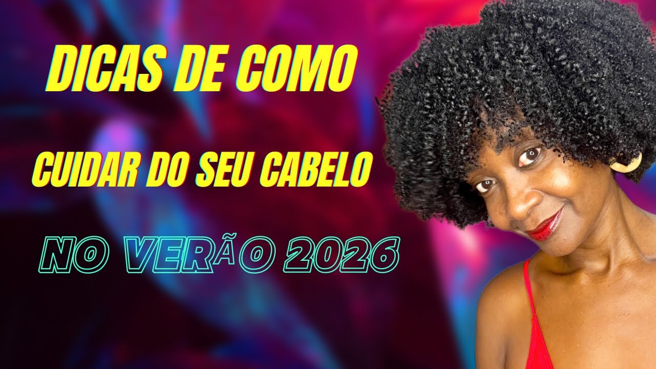 DICAS PARA TER UM CABELO SAUDÁVEL NO VERÃO. ⛱️☀️