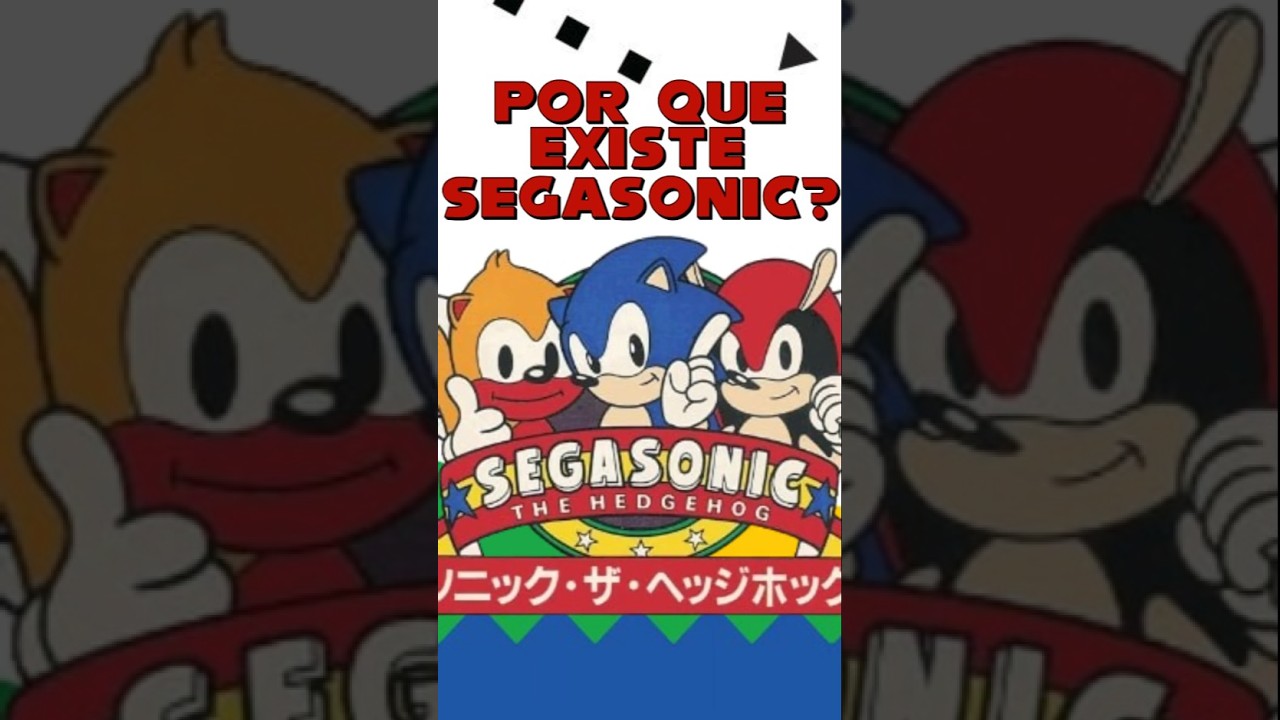 &iquest;Por que existe el nombre SegaSonic?  #sonic #sega #arcade  #curiosidades #retro #videojuegos #japon
