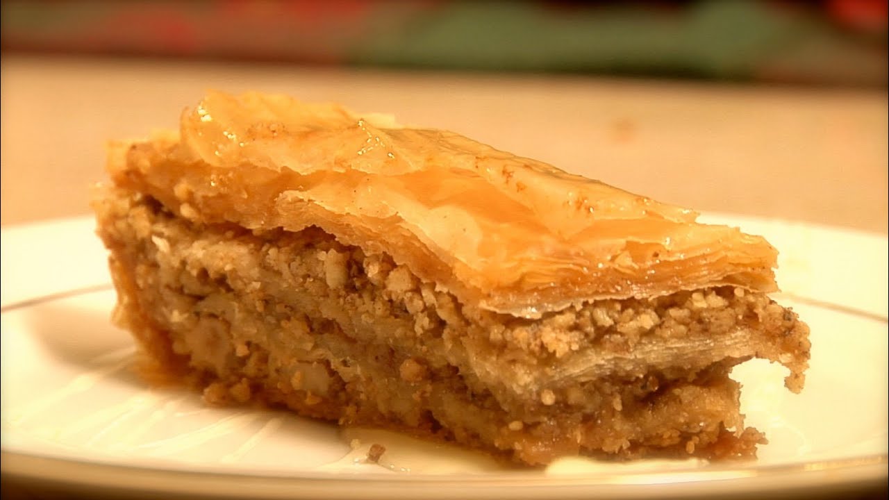 Baklava (made with honey)