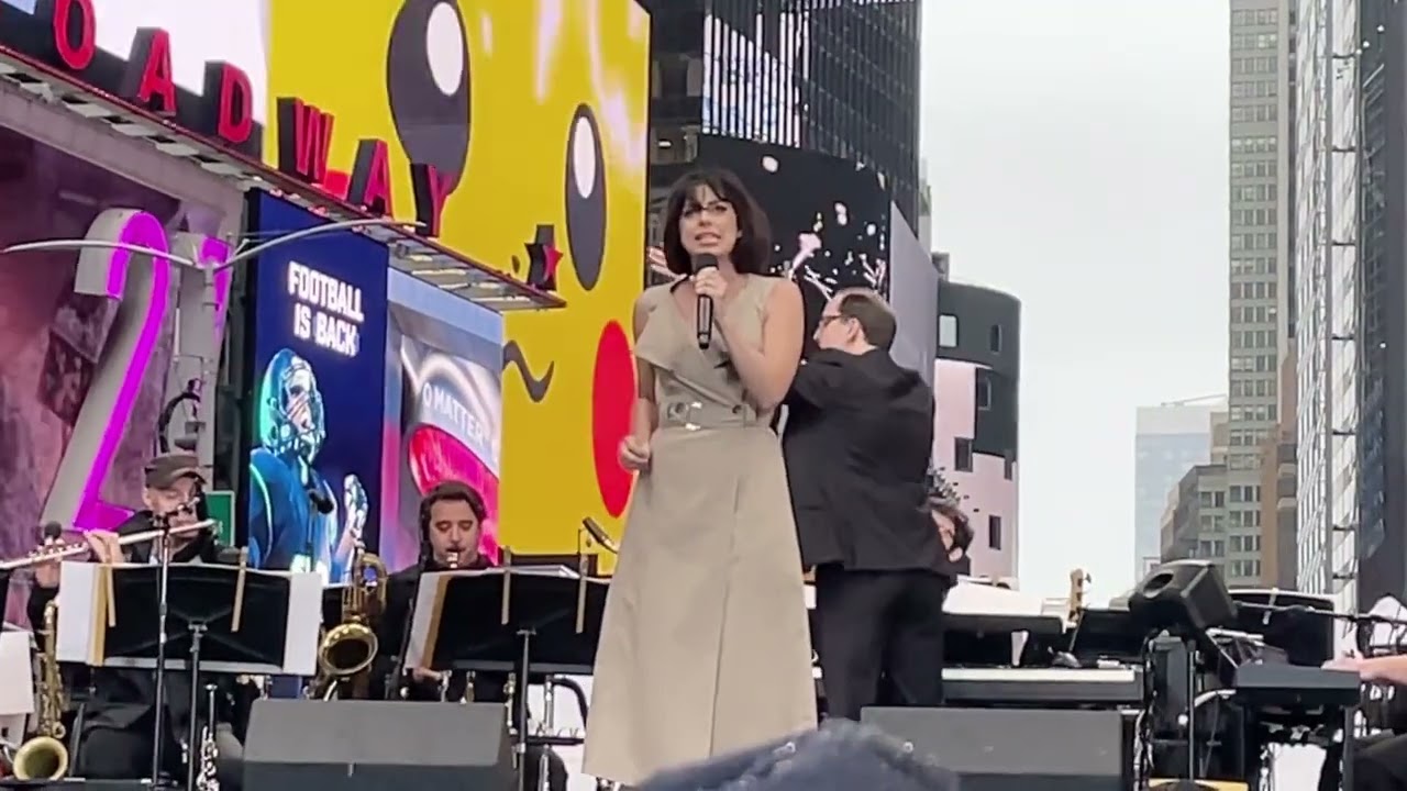 Krysta Rodriguez singing On the Steps of the Palace @intothewoodsbroadway