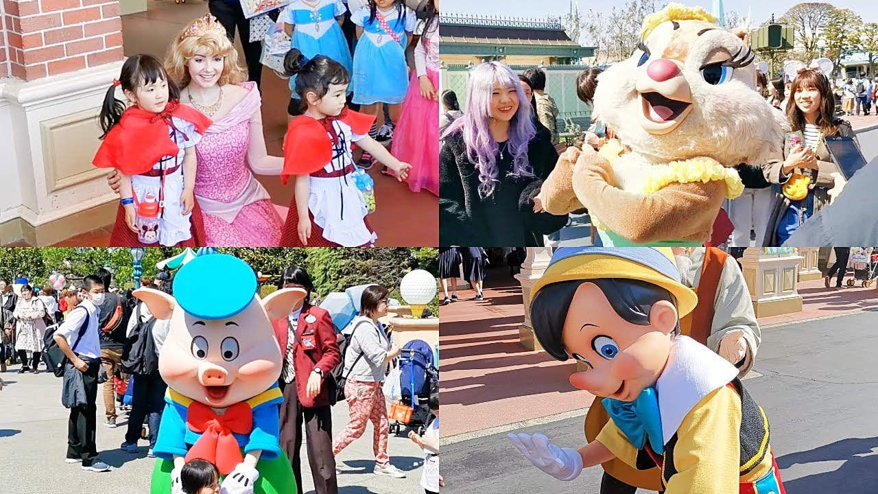 Vlog: Meeting Disney Princess & Character at Tokyo Disneyland