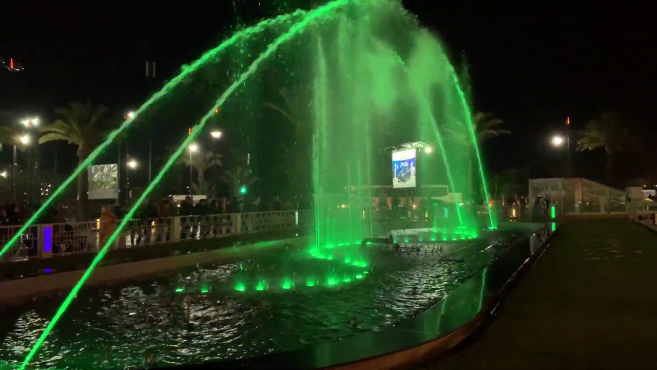 MENARA MALL -- MARRAKECH --  نافورة منارة مول بمراكش
