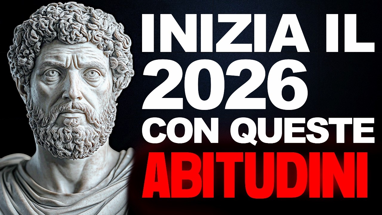 INIZIA A COSTRUIRE LA TUA VITA: 9 ABITUDINI STOICHE PER 2026 - STOICISMO