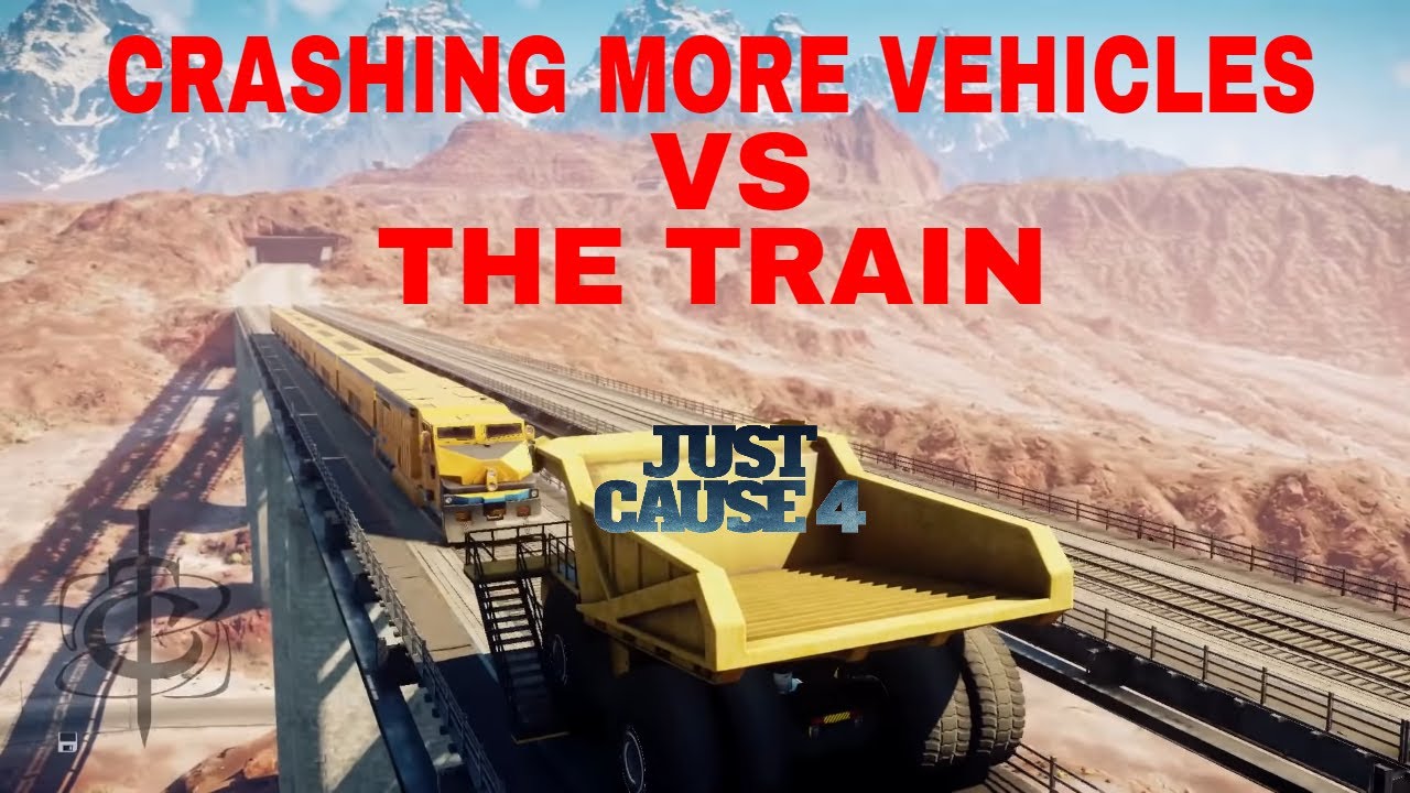 Just Cause 4 Crashing More Vehicles Vs The Train