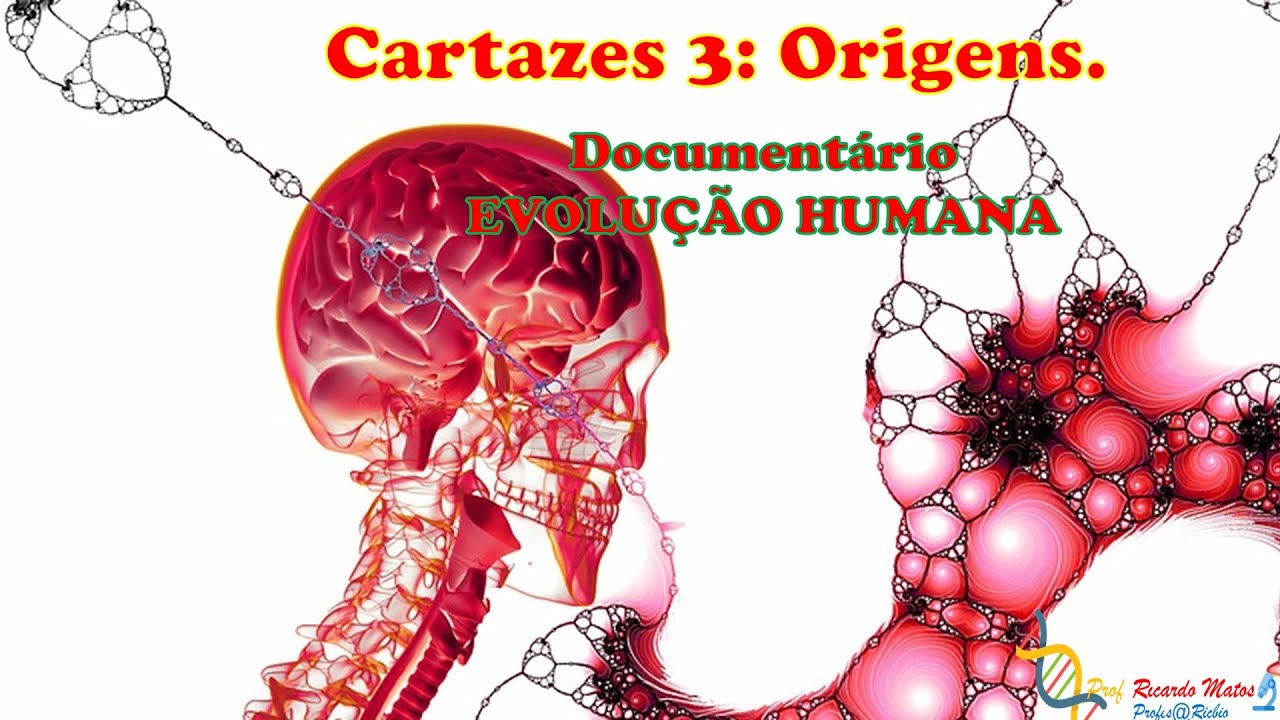 Cartazes 3: ORIGEM DO HUMANA - ORIGNES.