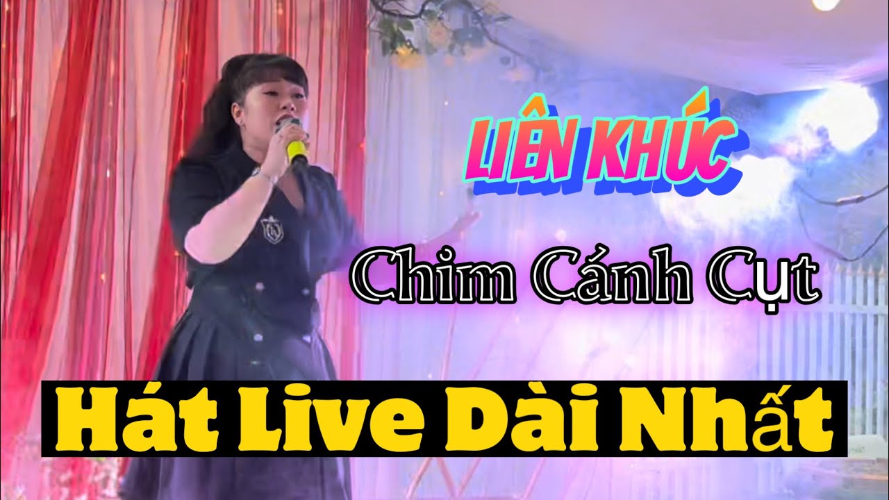 Ca Sĩ Đầu Tiên Hát Live Liên Khúc Dài Nhất Thế Giới..! Chim Cánh Cụt Mãi Đĩnh