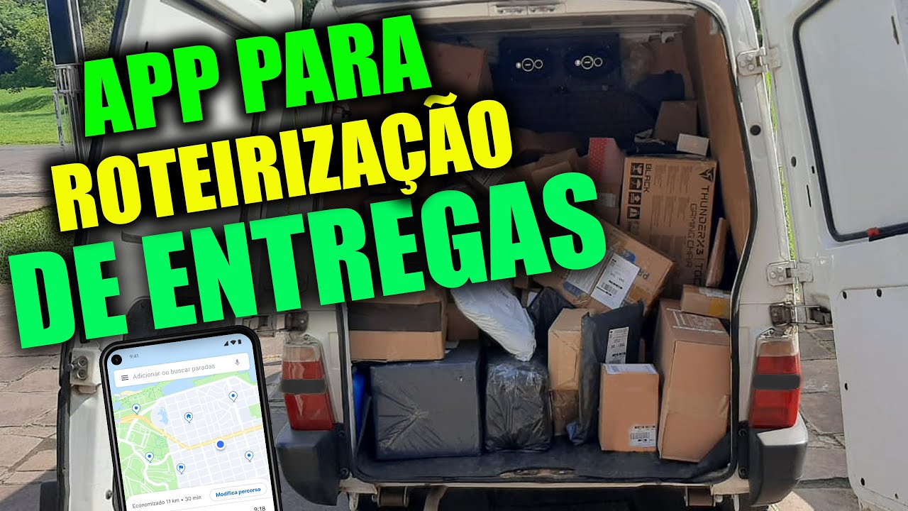 Aplicativo p/ roteirizar entregas - Como otimizar sua rota de entregas passo a passo - Crie sua rota