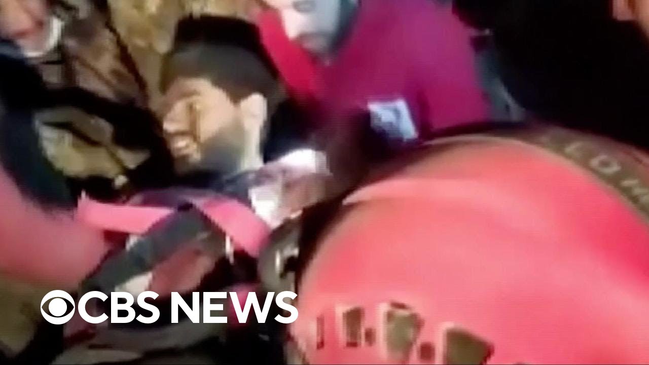 Man rescued from under rubble more than 261 hours after Turkey earthquake