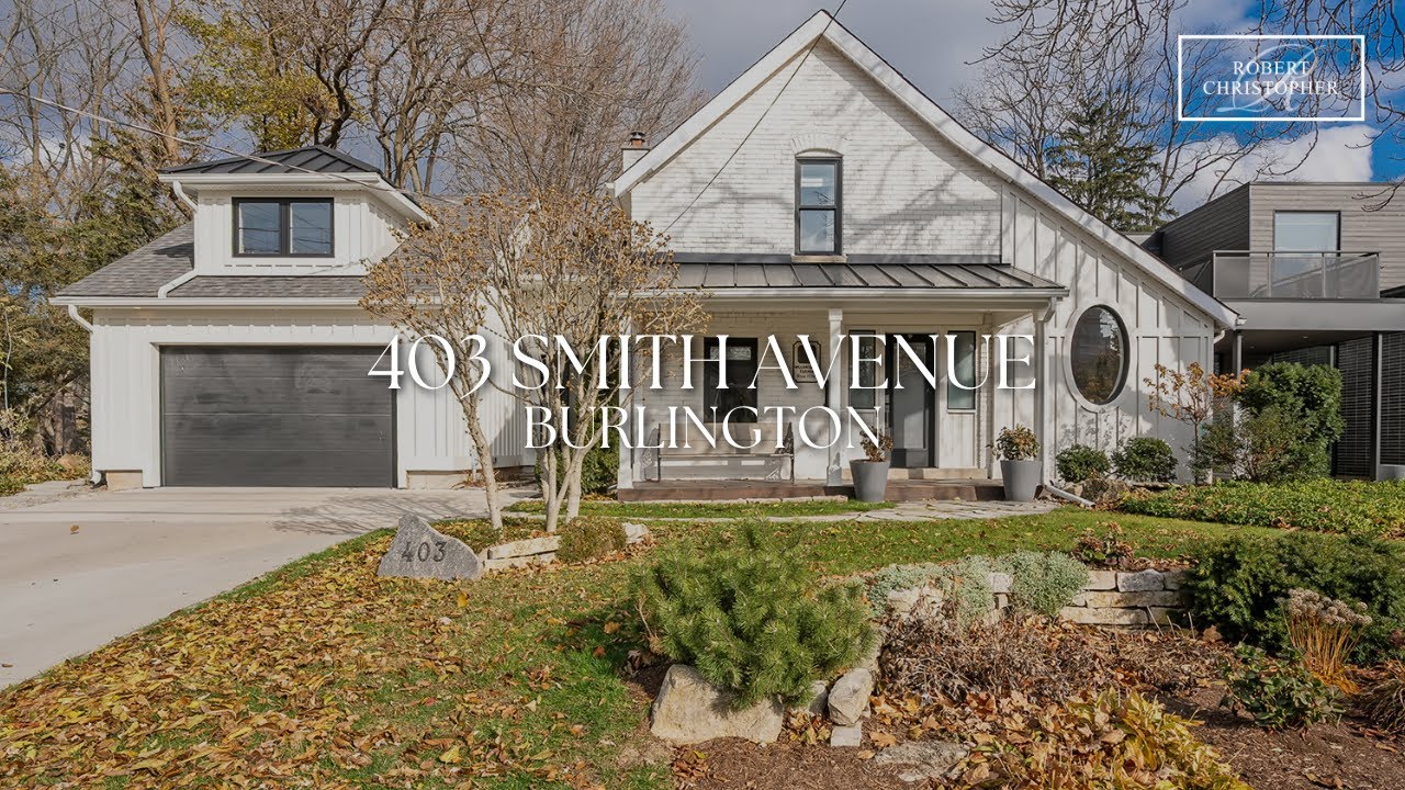 403 Smith Ave, Burlington | Renovated Century Farmhouse on Premium 60x180 Ft Lot