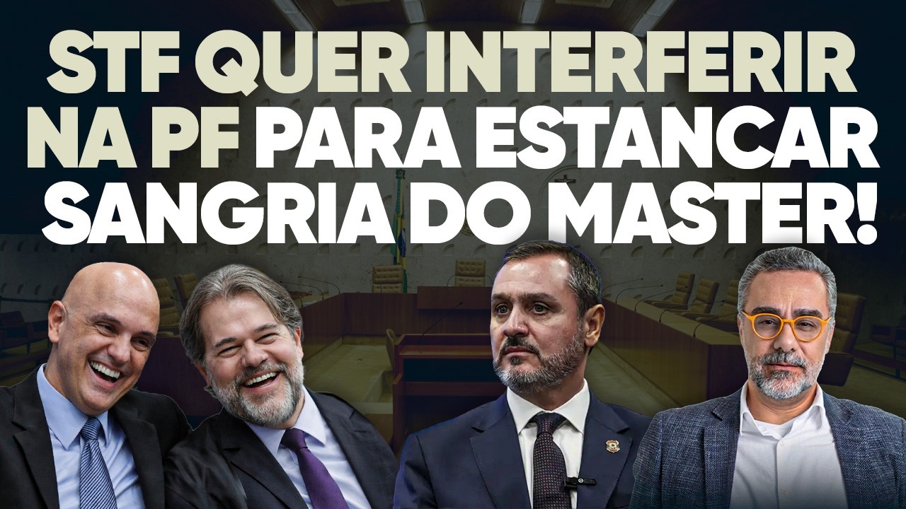 🚨 Desesperados, ministros do STF querem interferir na PF para encerrar caso Master!