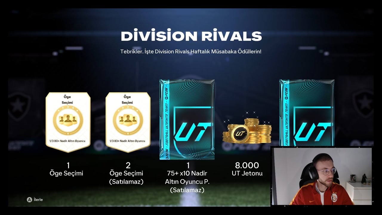FC26 DIVISION RIVALS ÖDÜLLERİMİ AÇTIM!