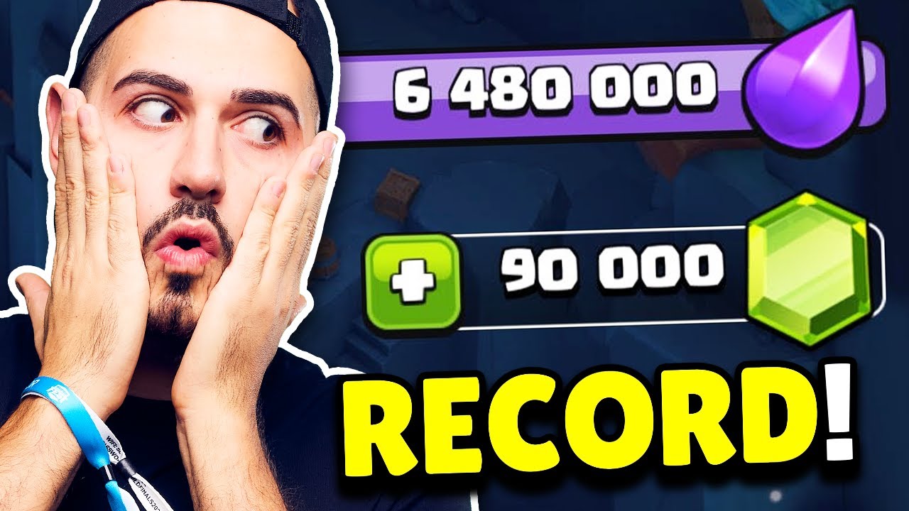 MOMENTO STORICO... 90000 GEMME! 💎 Clash of Clans ITA
