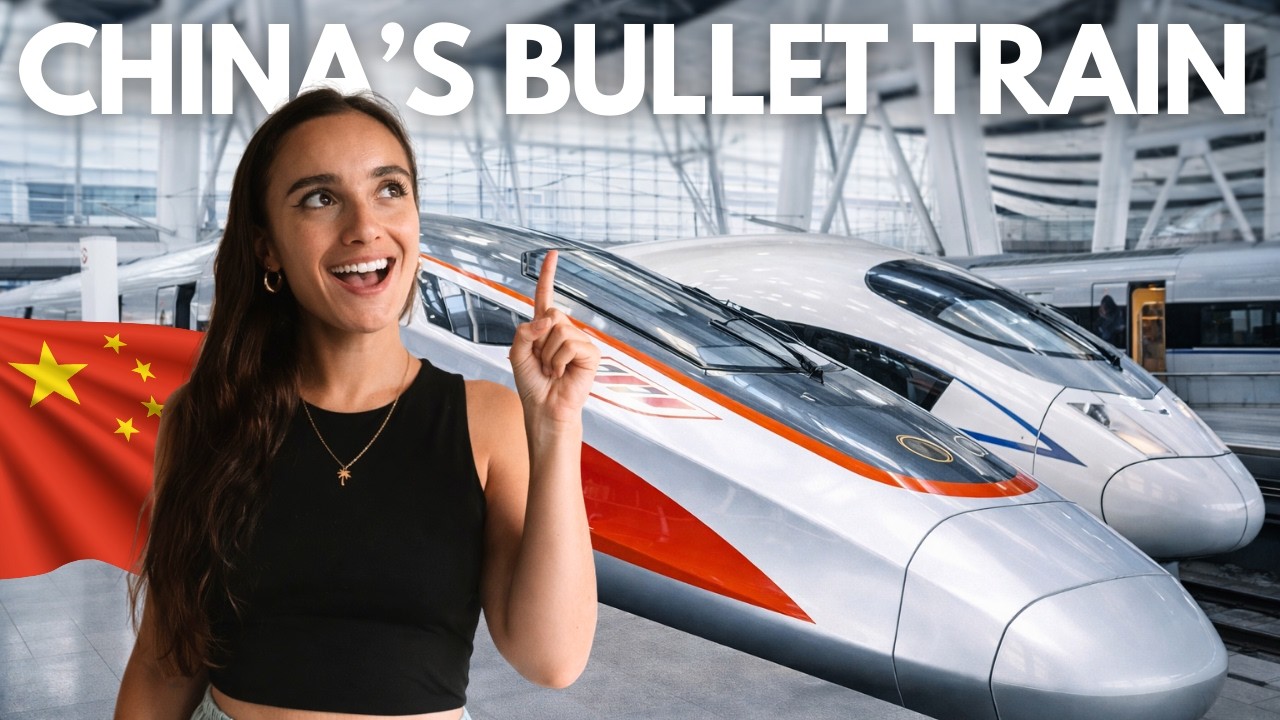 China's High Speed Train from Beijing to Shanghai 🇨🇳