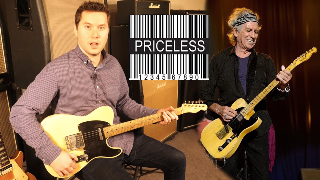 I Played Keith Richards' PRICELESS Telecaster