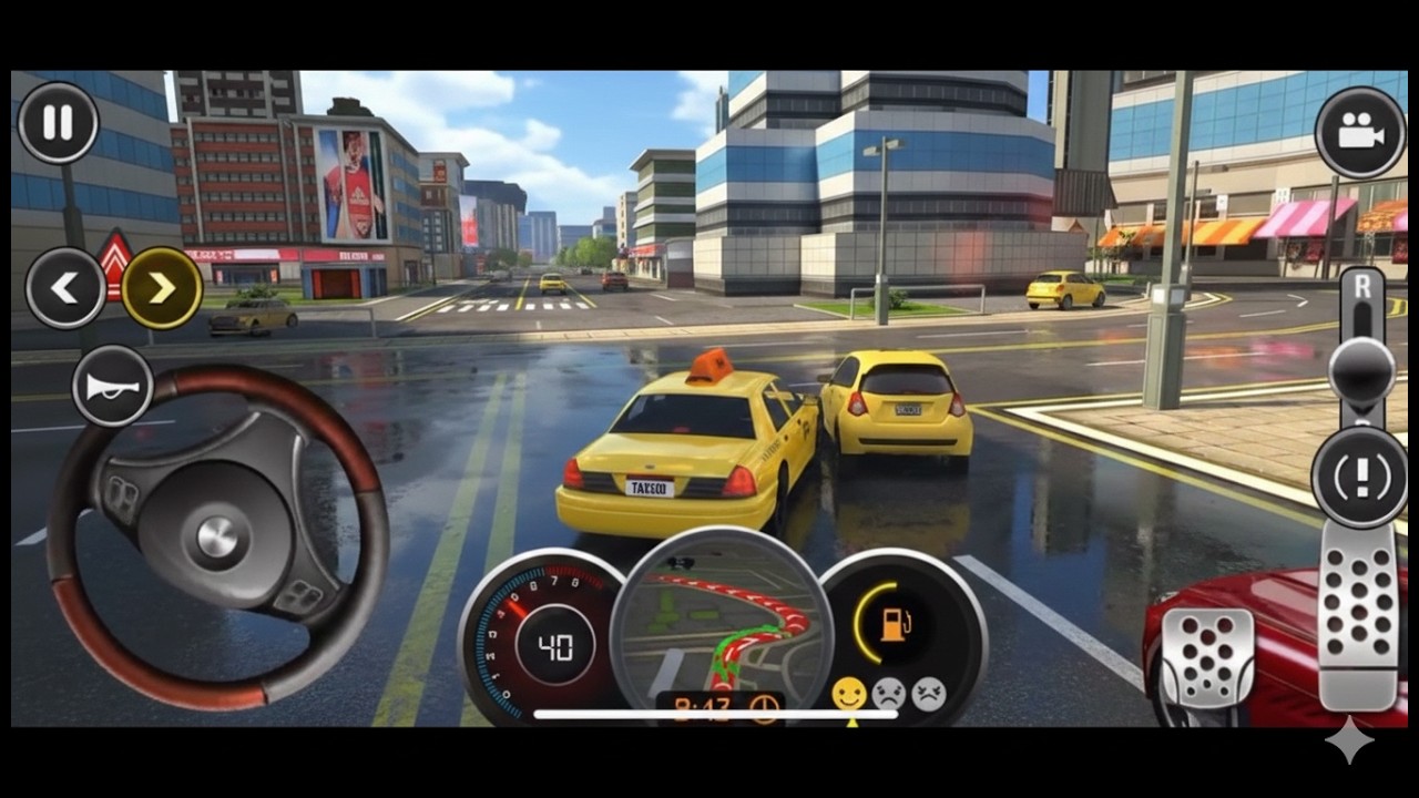 High Speed Taxi Simulator – Insane Mobile Gameplay 🚕💨