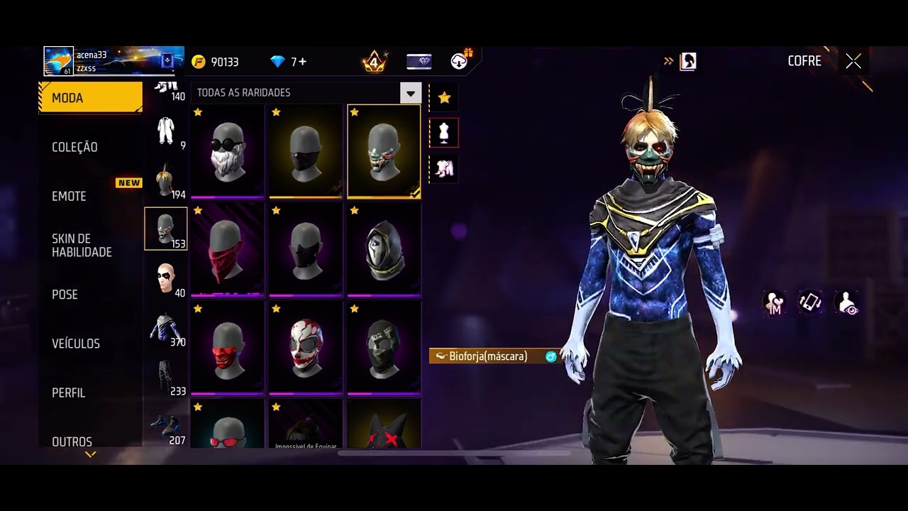 Conta 43 lojinha buff