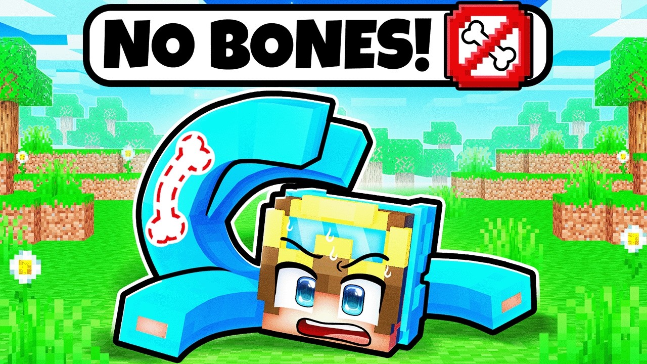 Nico Has NO BONES In Minecraft!