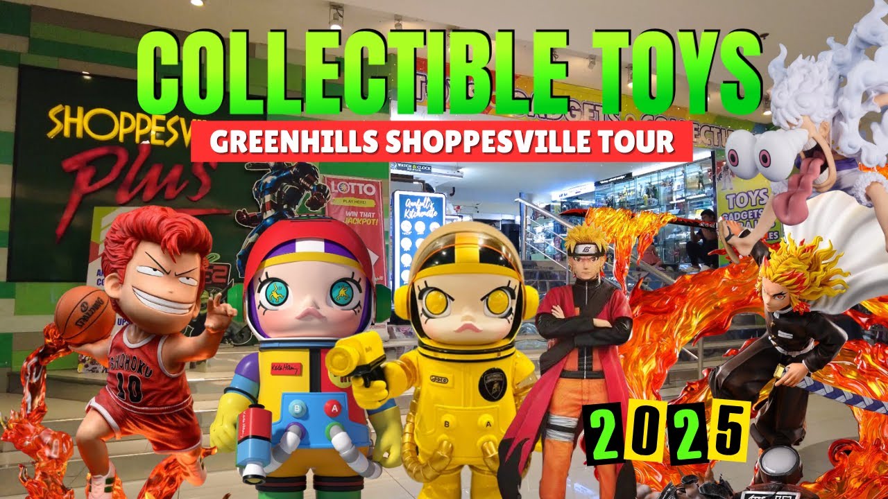 [4K] GREENHILLS SHOPPESVILLE PLUS - COLLECTIBLE TOYS 2025 (STATUE, TOYS, FIGURES, ANIME, HEROES)
