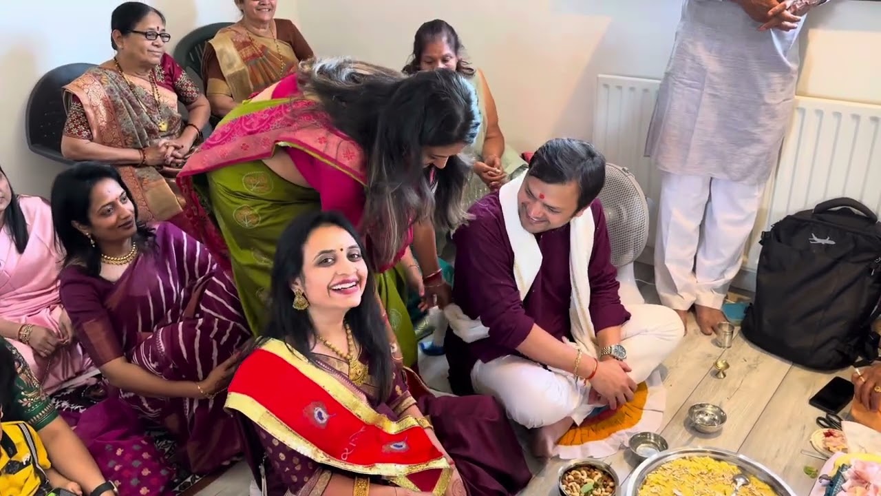 Our sweet home Randal ma puja, katha & birthday celebration 🙏