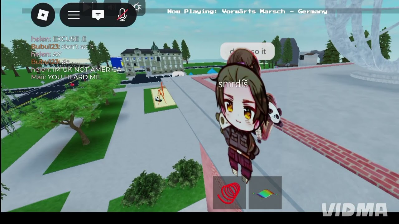 China jumping off a roof and killing the grass (very sad, read the chat) #hetalia #china #sad 