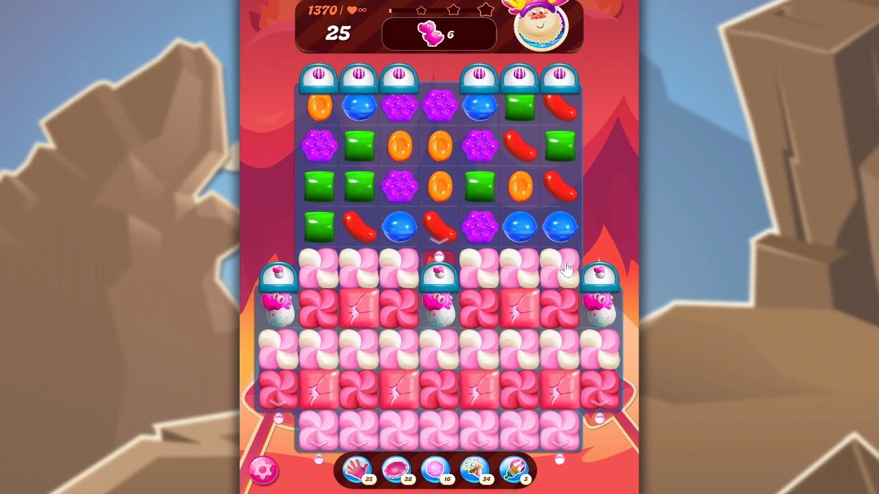 Candy Crush Saga LEVEL 1370 NO BOOSTERS (new version)🐟☑️