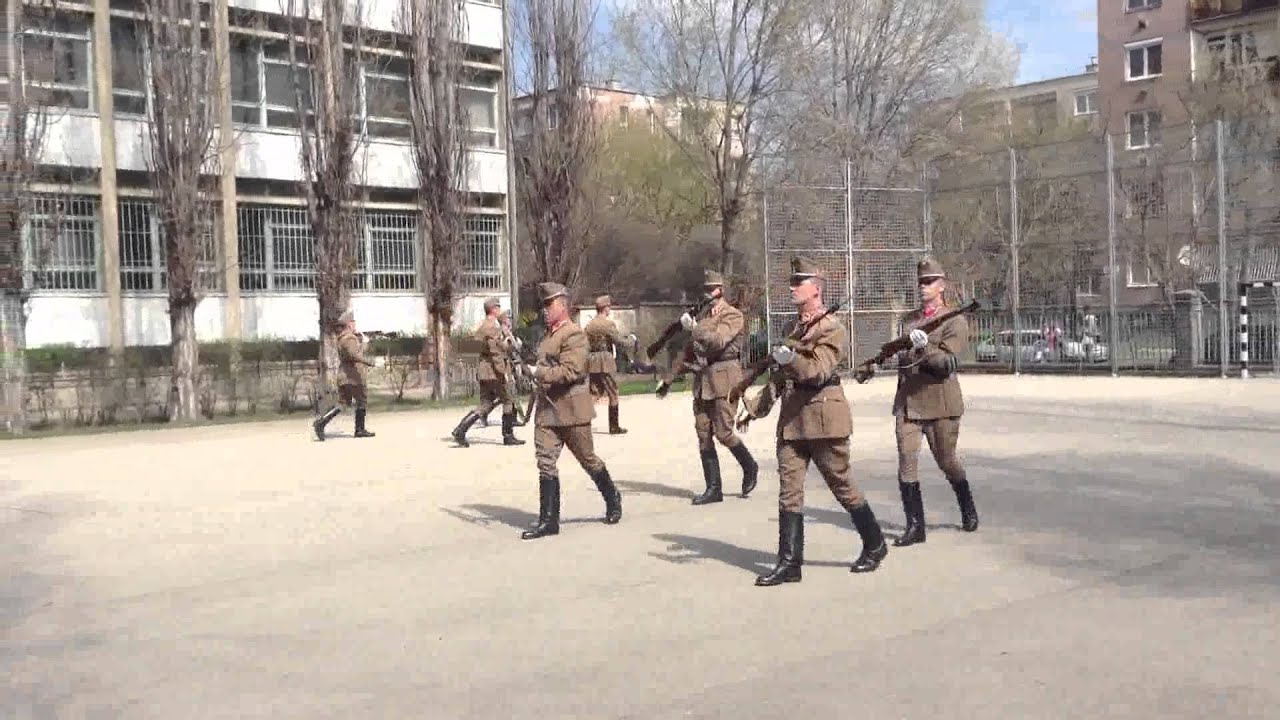 Budapest Helyőrség Dandár alaki bemutató csoportja