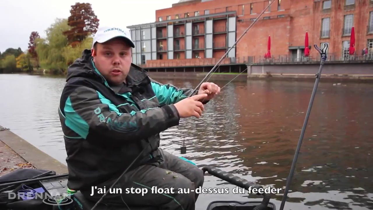 P&ecirc;che de la br&egrave;me au feeder en rivi&egrave;re