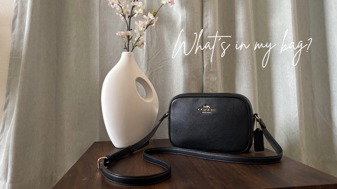 What’s in My Bag? | Coach Jamie Camera Bag