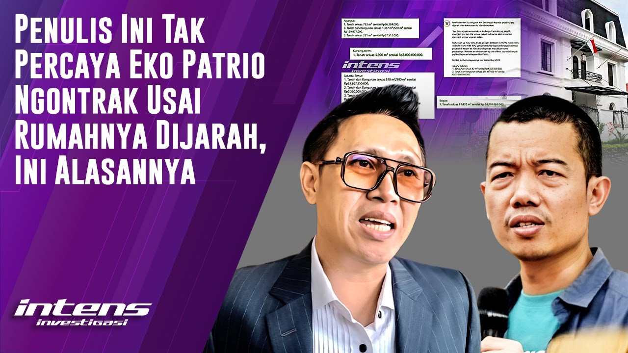 Sosok Ini Tak Percaya Eko Patrio Ngontrak Usai Rumah di Jarah | Intens Investigasi | Eps 5731