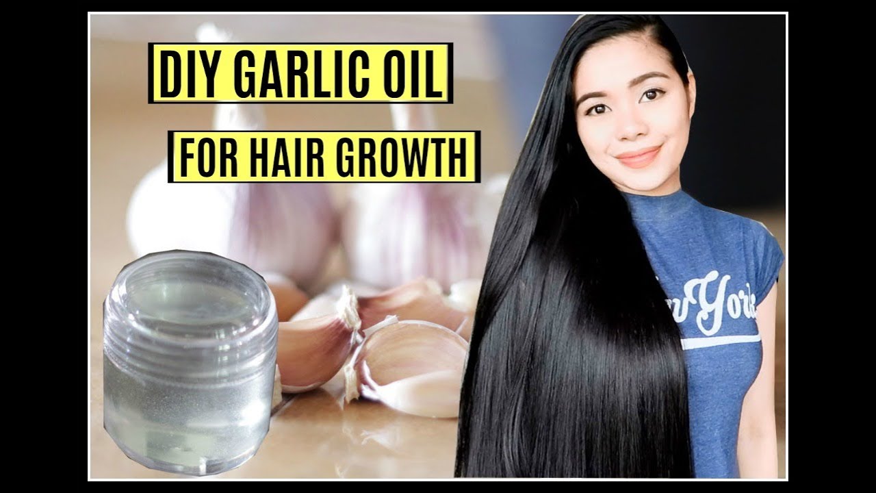 Как приготовить чесночное масло для роста волос, против выпадения волос, перхоти и зуда кожи голо...