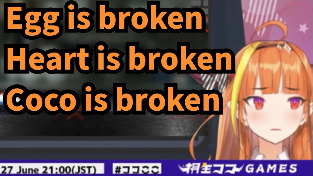 【ENG SUB】Egg is broken. Coco is too.