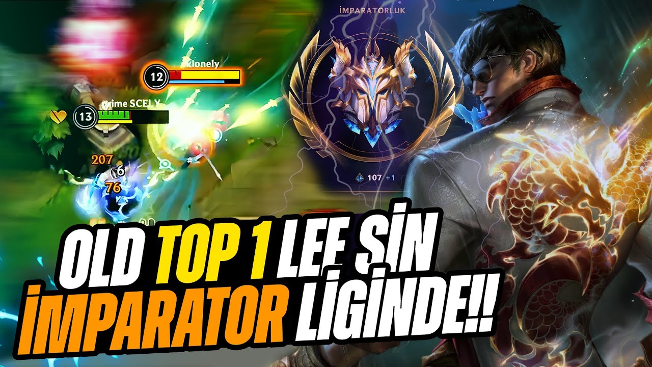 AVRUPA OYUNCU SIRALAMASI İLK 50 OLDUM !! | İMPARATOR ELO LEE SİN - Wild Rift