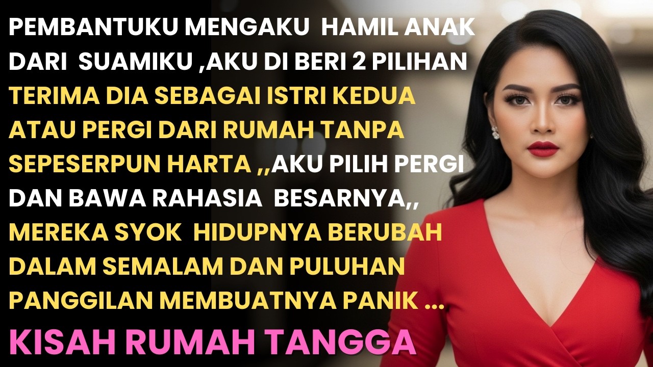 PEMBANTUKU MENGAKU  HAMIL ANAK SUAMIKU , MEREKA SYOK HIDUPNYA BERUBAH DALAM SEMALAM KARENA .....