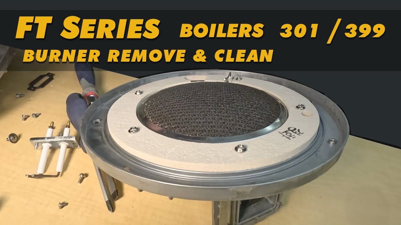 FT 301 and FT 399 Burner Remove and Clean.