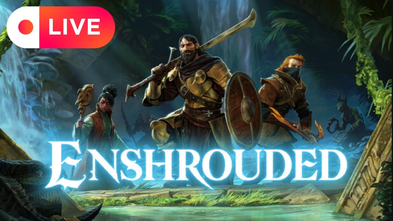 First time playing Enshrouded CO-OP gameplay