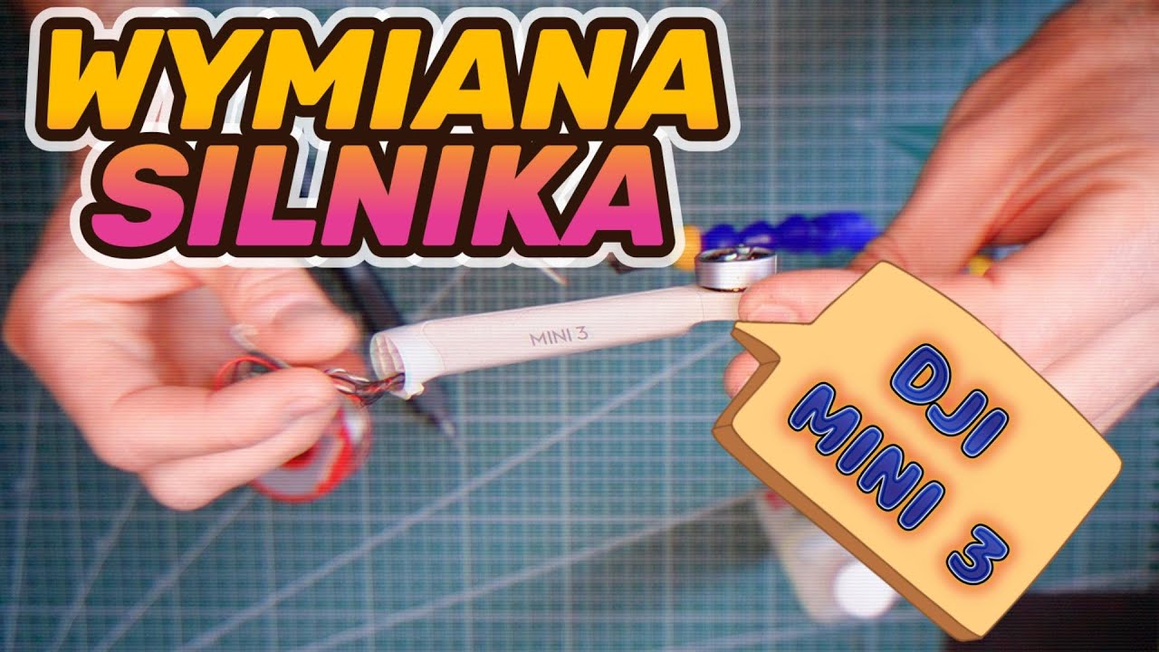 JAK WYMIENIĆ SILNIK W DJI MINI 3, PROSTA METODA/ DJI MINI 3 MOTOR REPLACEMENT