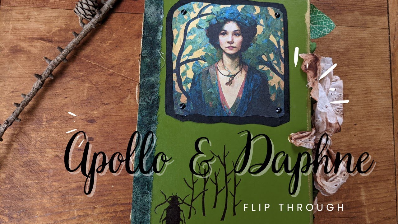 Apollo & Daphne - Journal Flipthrough and Studioloo Storytelling Design (sold - thanks)