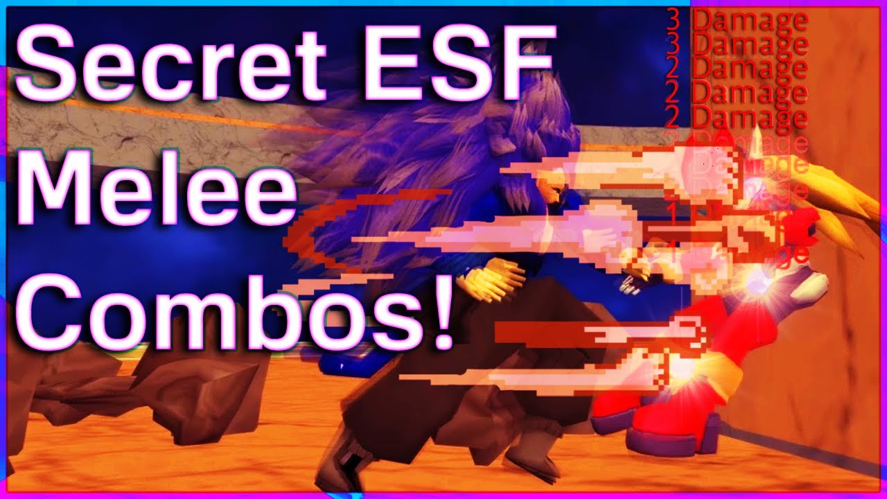 How to SECRET Melee Combos in ESF Earth's Special Forces