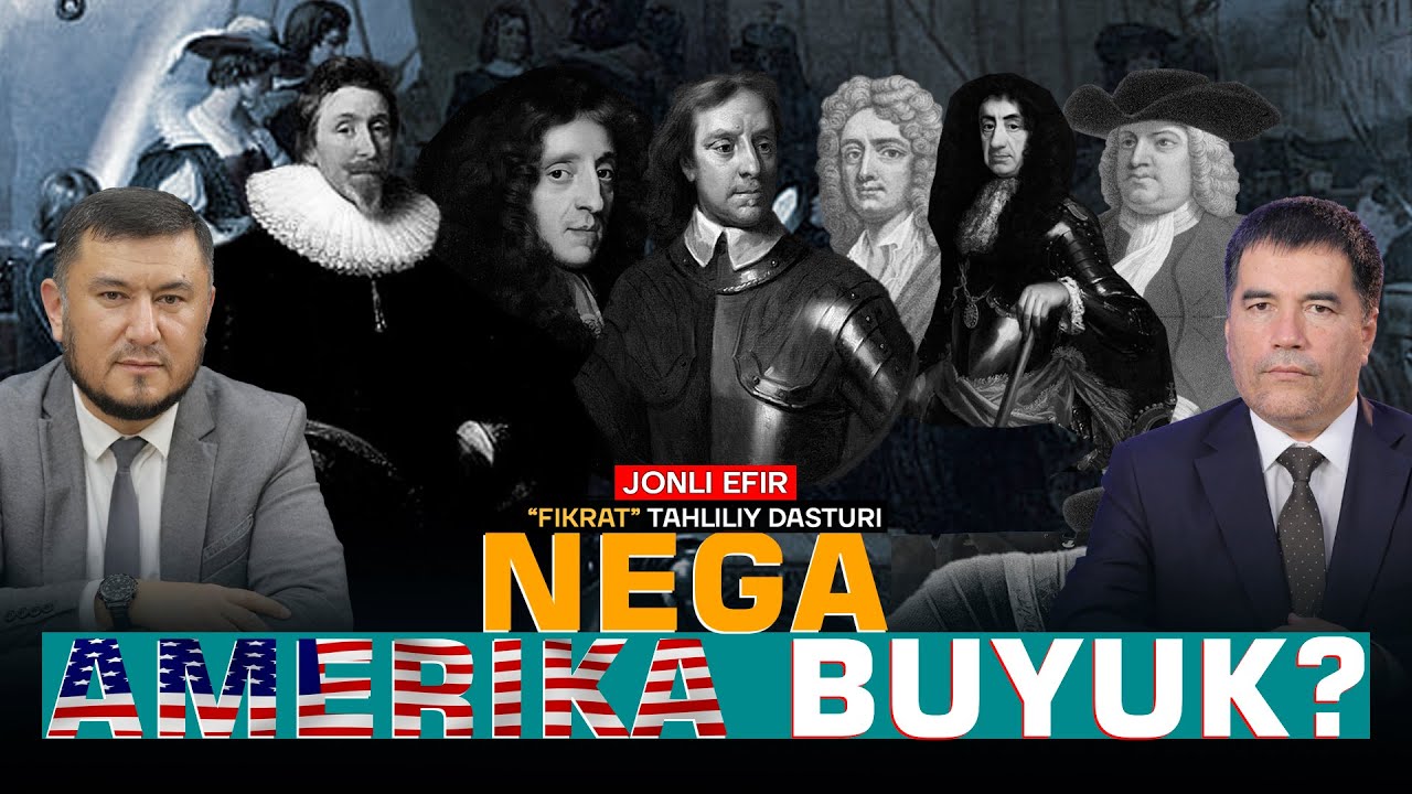 🔴 Nega Amerika buyuk? #fikratuz