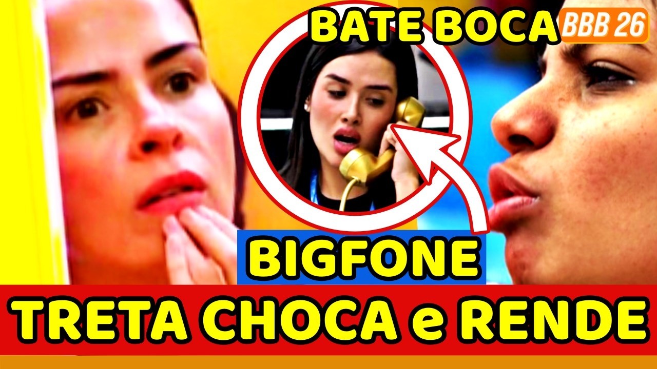 😱⚠️BBB26 AGORA! CHAY &Eacute; EXPOSTA e FAM&Iacute;LIA SE PRONUNCIA; TRETA PEGA FORTE e BIGFONE CAUSA
