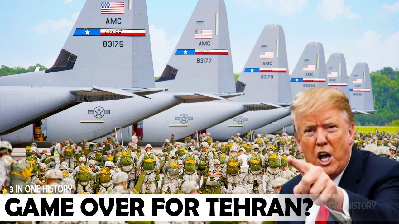 Iran Shocked! Thousands of U.S. Paratroopers Deployed to the Middle EAST Border