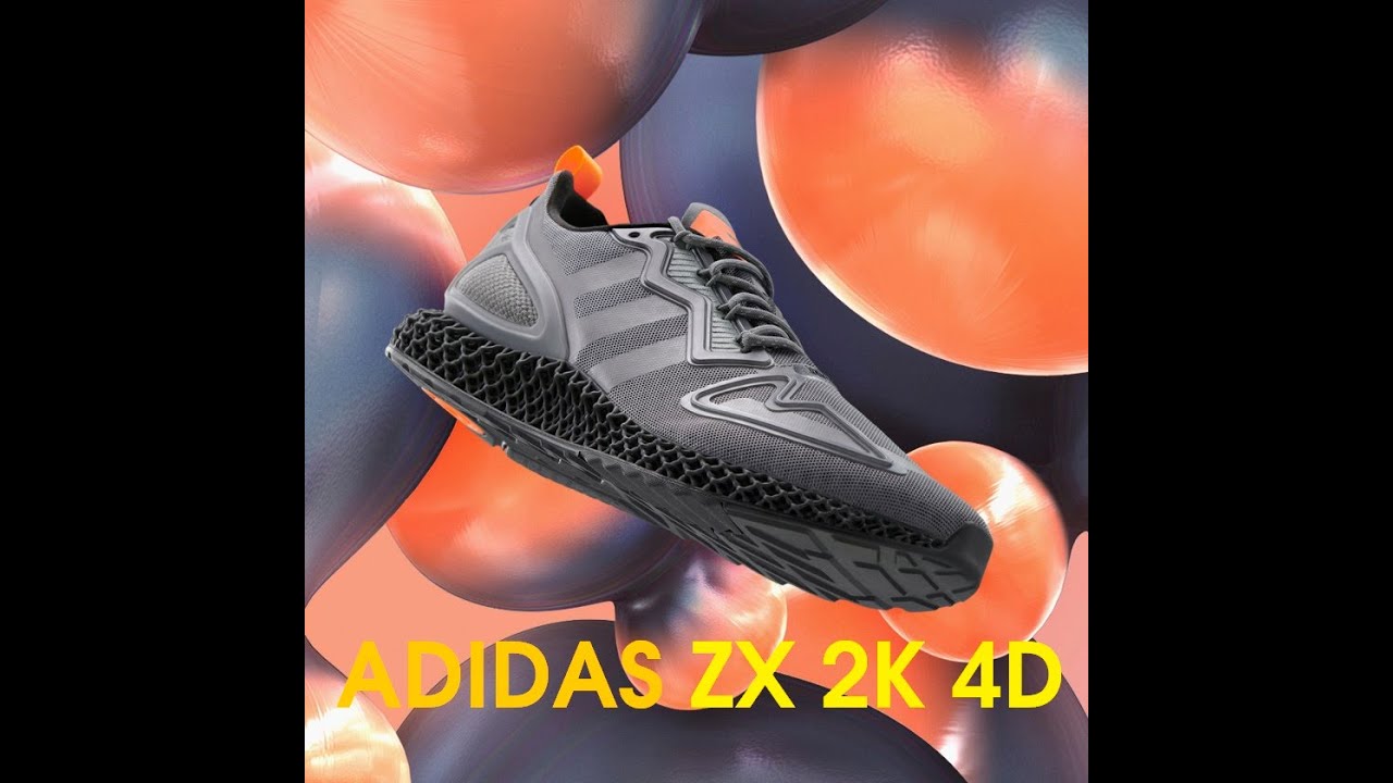 ADIDAS ZX 2K  4D SHOES