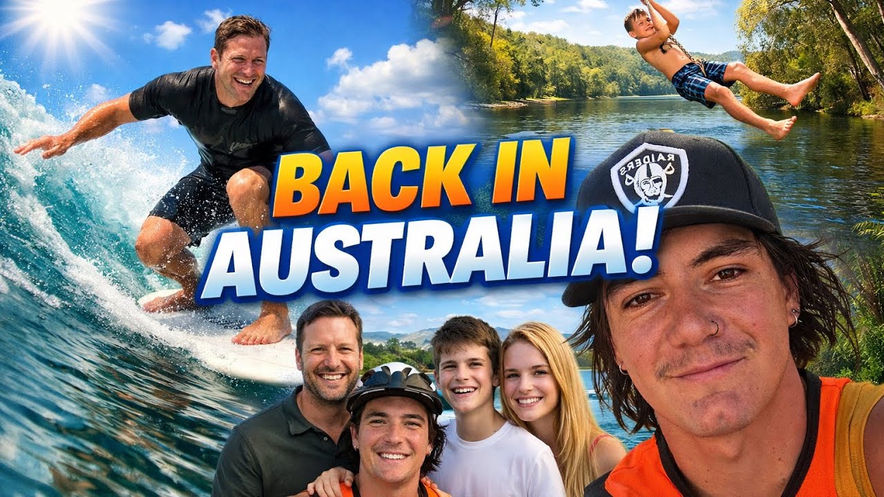 Back in Australia 🇦🇺 | Surfing, Family Time & Pure Nostalgia