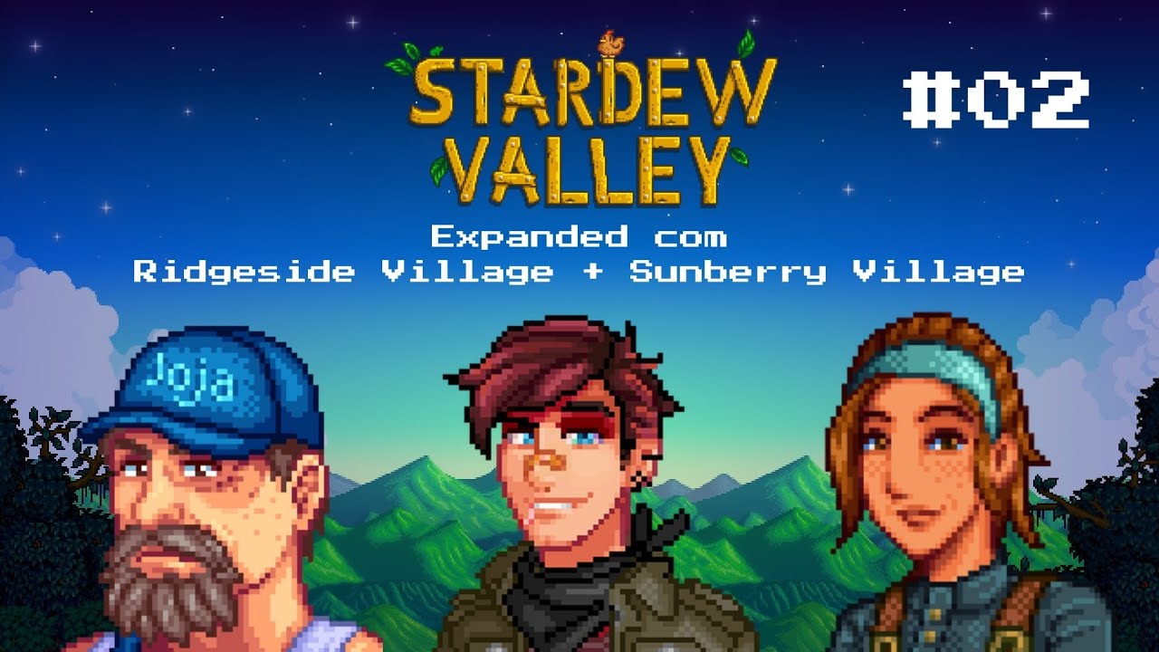 NOVOS AMIGOS, PESCARIA e MUITO TRABALHO! 🌱🎣| Stardew Valley Expanded + Mods | EP. 02