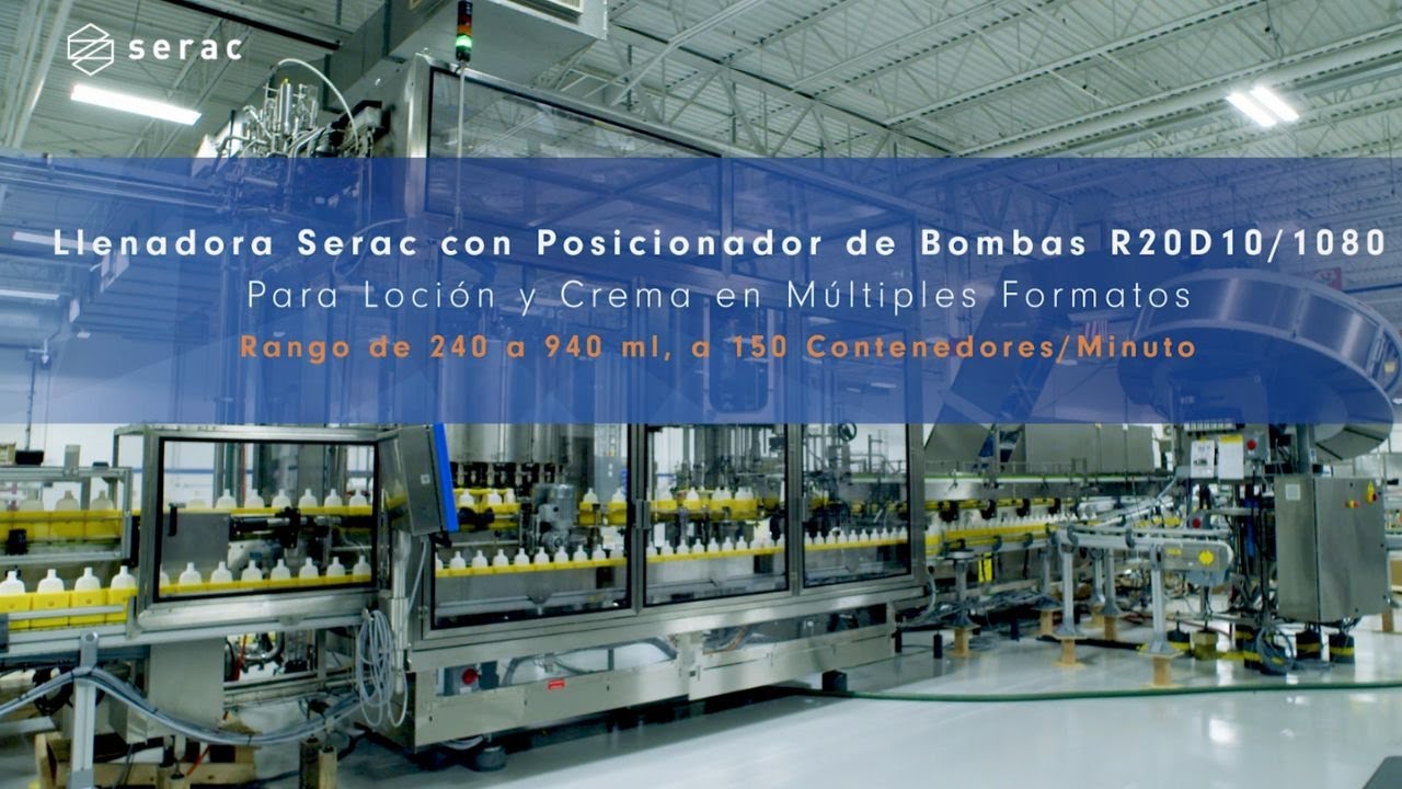 Tecnolog&iacute;a avanzada de llenado y taponado de botellas de Serac