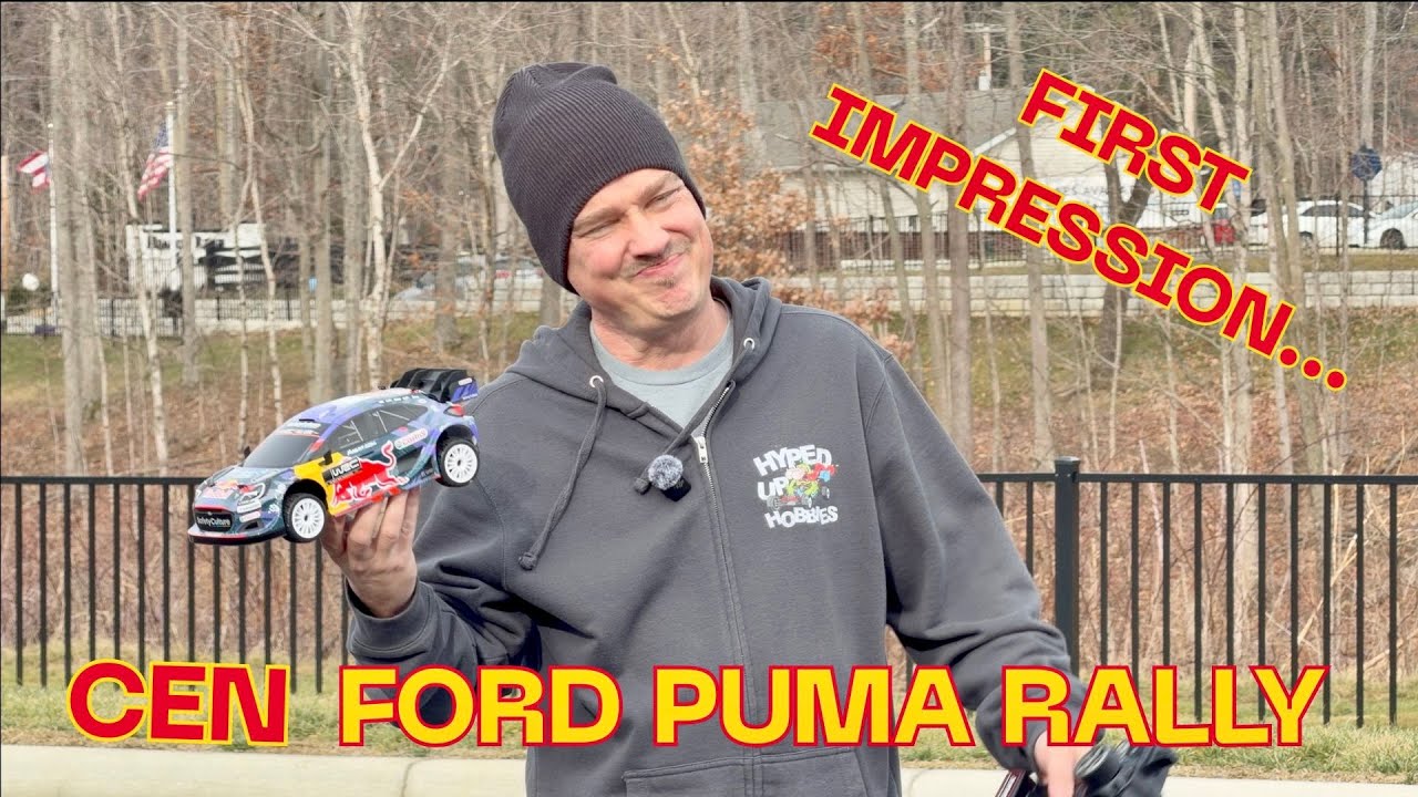 Видео распаковки и тест-драйва CEN M-Sport 2025 Ford Puma Rally