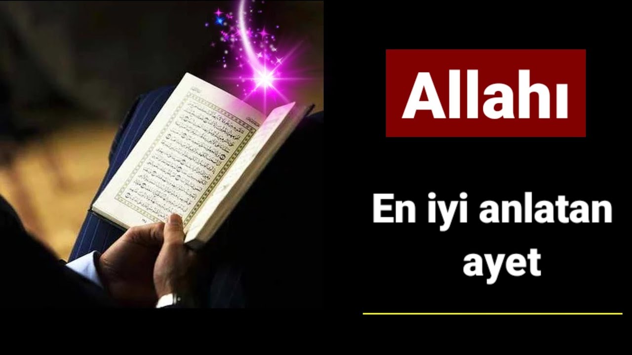 Allah'ı en iyi anlatan ayet  | Volkan aksoy