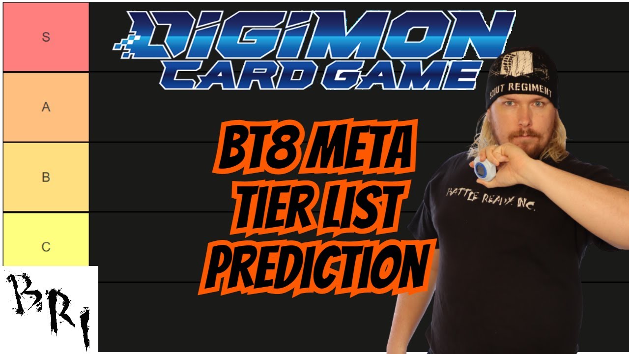 Digimon TCG BT8 Meta Tier List Prediction Complete