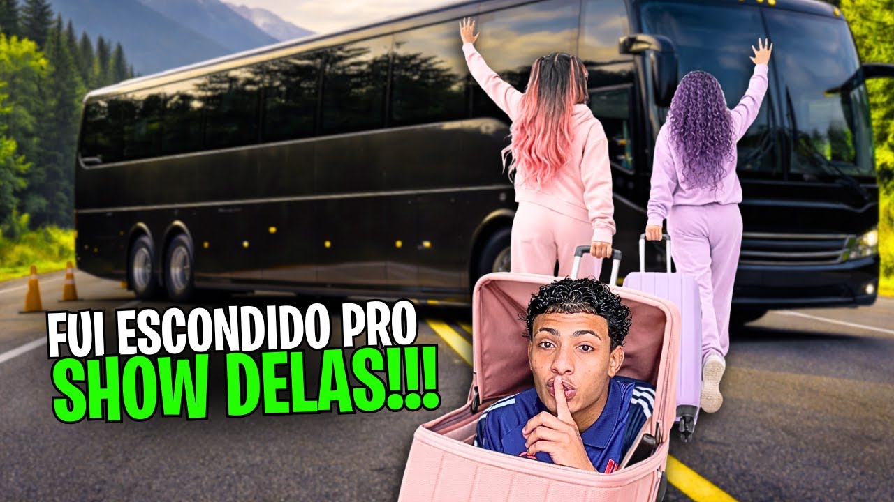 FUI ESCONDIDO PRO SHOW DELAS!!! me descobriram?*